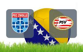 PEC Zwolle - PSV Eindhoven